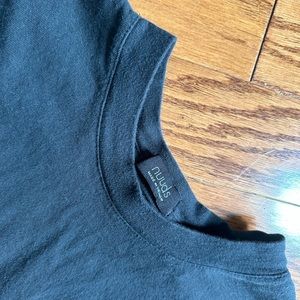 Nuuds cropped tee in BLACK